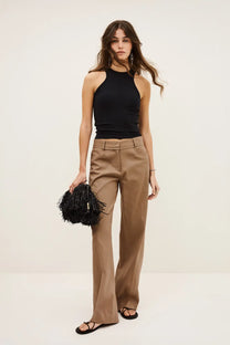 Antique White PANTS CISTA מכנסיים ארוכים BA&SH