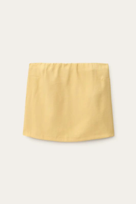 Light Goldenrod סטרפלס לנשים Deborah Bustier BA&SH