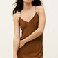 Saddle Brown שמלת מקסי לנשים Hany BA&SH