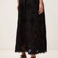 Black חצאית מקסי נשים Mona Skirt BA&SH