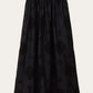 Black חצאית מקסי נשים Mona Skirt BA&SH