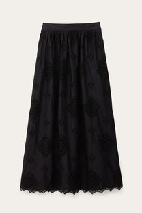 Black חצאית מקסי נשים Mona Skirt BA&SH