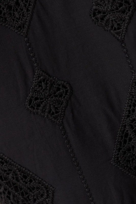 Black חצאית מקסי נשים Mona Skirt BA&SH