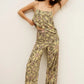 Antique White מכנסיים ארוכים רחבים לנשים Pali Pants Yellow BA&SH
