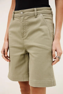 Rosy Brown מכנסי ברמודה לנשים Todd Bermuda BA&SH