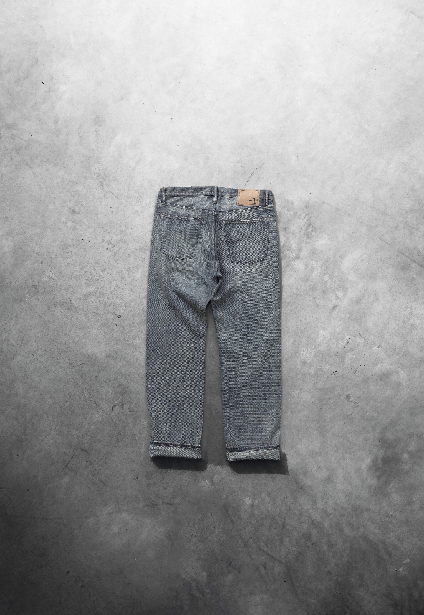 Lavender ג'ינס ארוך לגברים crated - Regular Fit MINUS 1