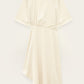 Antique White שמלת מקסי לנשים Wila BA&SH