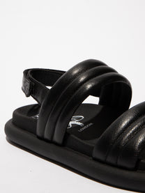 Black סנדלים לנשים Pattieline FLY LONDON