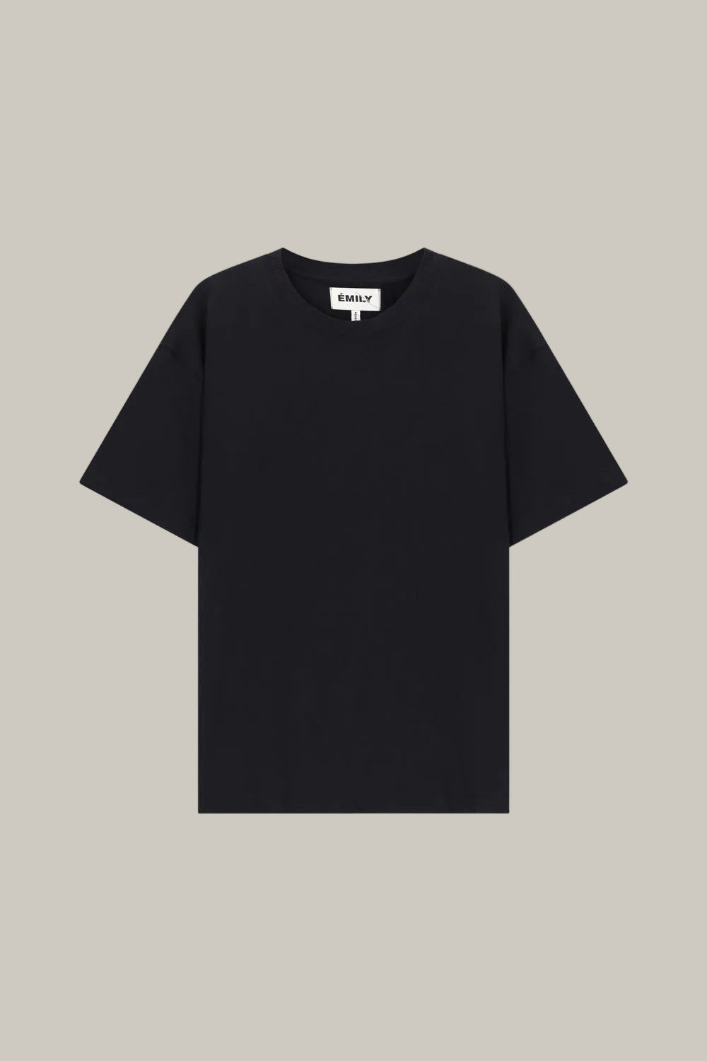 Black THE STREGNTH T-SHIRT טי שירט קצרה EMILY