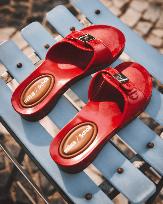 כפכפי גומי לנשי Scholl + Melissa Pescura Heel