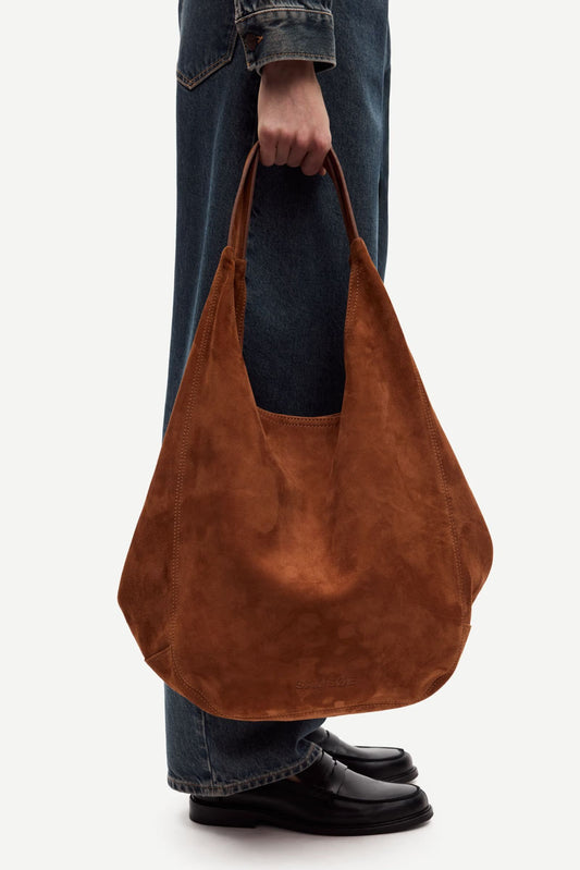 Dark Slate Gray תיק זמש לנשים Sacima SAMSOE SAMSOE