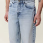 Antique White ג'ינס ארוך לגברים Roi Bleached Denim Jeans LES DEUX