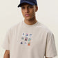 טי שירט קצרה לגברים Stamp T-Shirt