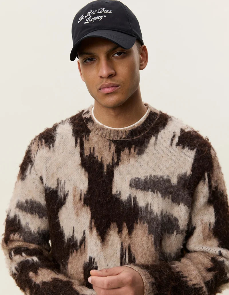 Lavender סוודר לגברים Forrest Crewneck Knit LES DEUX