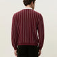 Black סוודר לגברים Signature Knitted LS Polo LES DEUX