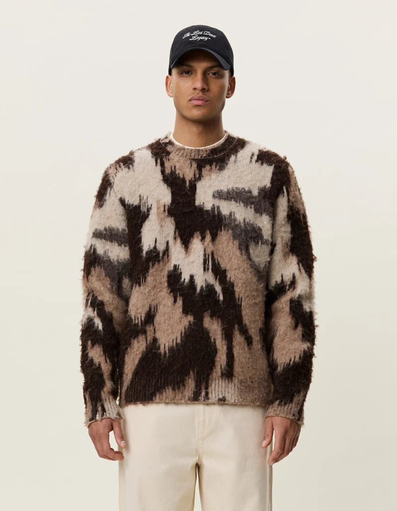 Lavender סוודר לגברים Forrest Crewneck Knit LES DEUX