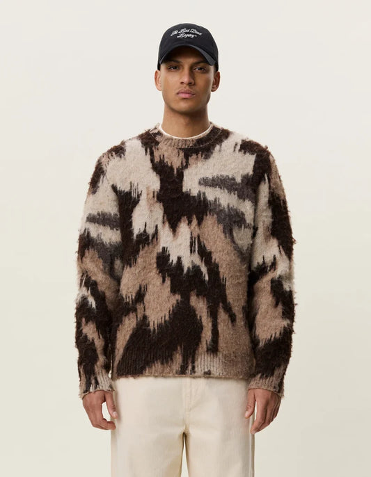 Lavender סוודר לגברים Forrest Crewneck Knit LES DEUX