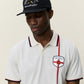 Antique White חולצת כדורגל לגברים England Football Jersey LES DEUX
