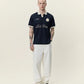 Antique White חולצת כדורגל לגברים France Football Jersey LES DEUX
