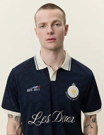 Antique White חולצת כדורגל לגברים France Football Jersey LES DEUX