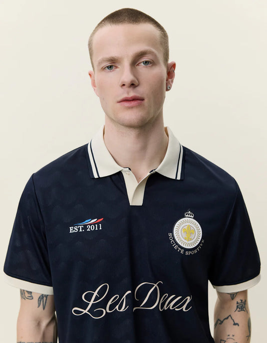 Antique White חולצת כדורגל לגברים France Football Jersey LES DEUX