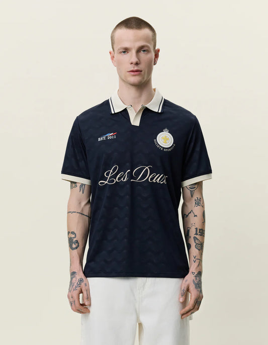 Antique White חולצת כדורגל לגברים France Football Jersey LES DEUX