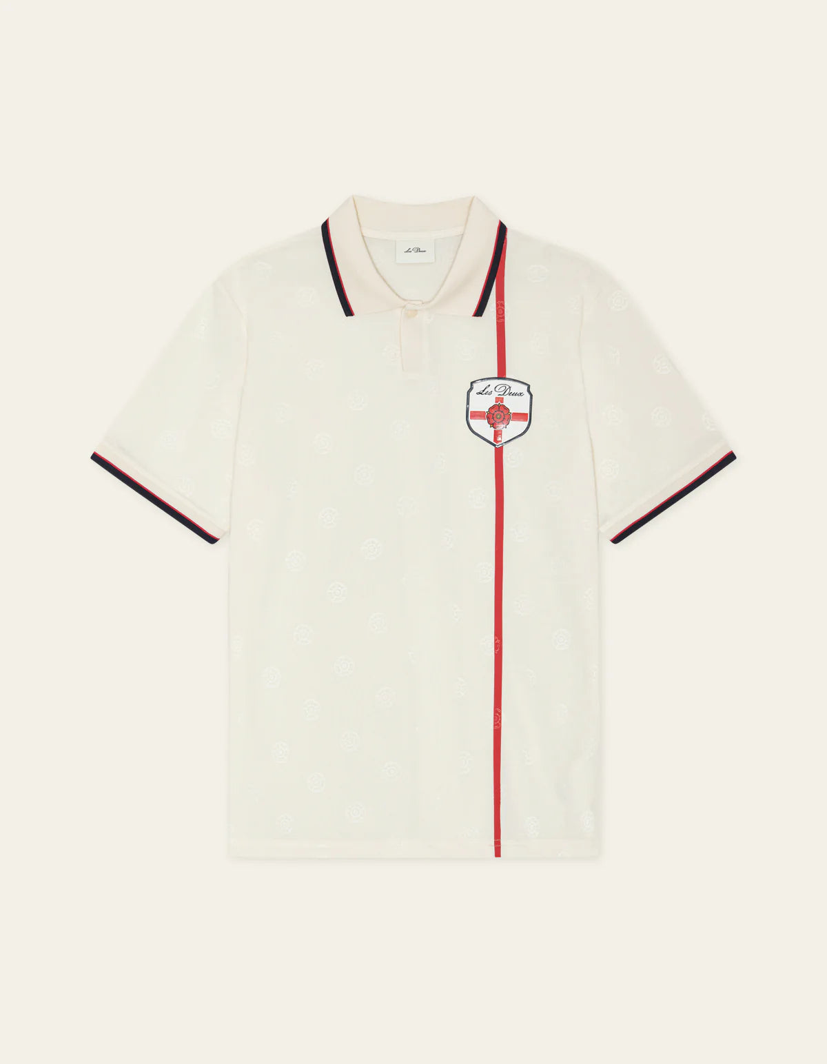 Antique White חולצת כדורגל לגברים England Football Jersey LES DEUX