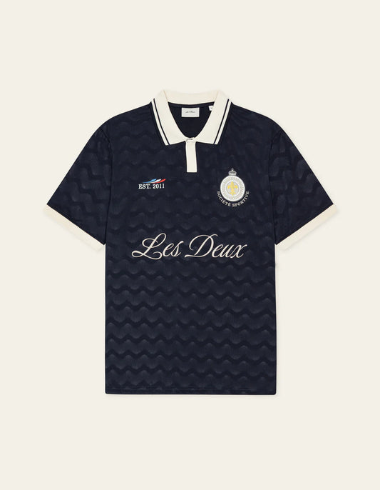 Dark Slate Gray חולצת כדורגל לגברים France Football Jersey LES DEUX