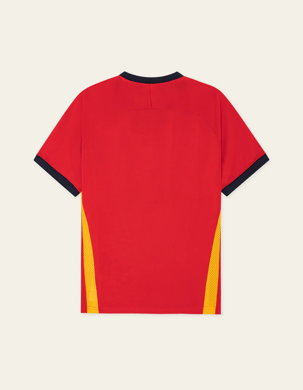 Firebrick חולצת כדורגל לגברים Spain Football Jersey LES DEUX