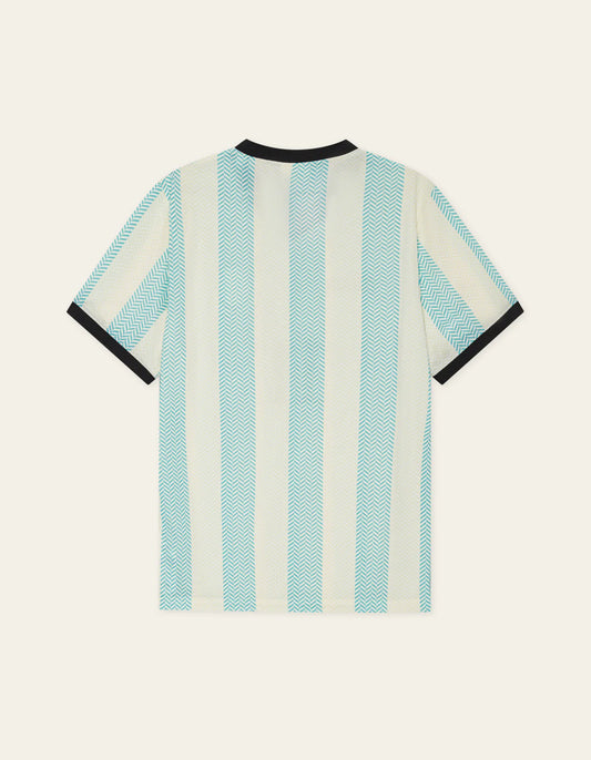 Seashell חולצת כדורגל לגברים Argentina Football Jersey LES DEUX