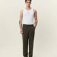 Light Gray מכנסיים ארוכים לגברים Como Slack Pants - Seasonal LES DEUX