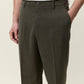 Dark Slate Gray מכנסיים ארוכים לגברים Como Slack Pants - Seasonal LES DEUX