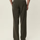 Dark Slate Gray מכנסיים ארוכים לגברים Como Slack Pants - Seasonal LES DEUX