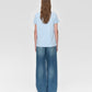 Light Gray טי-שירט קצרה לנשים Rynah 2.0 MINIMUM