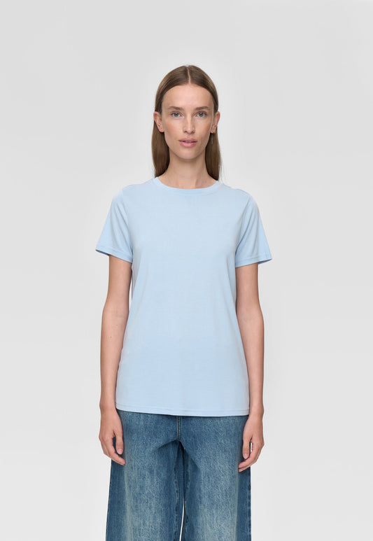 Light Gray טי-שירט קצרה לנשים Rynah 2.0 MINIMUM