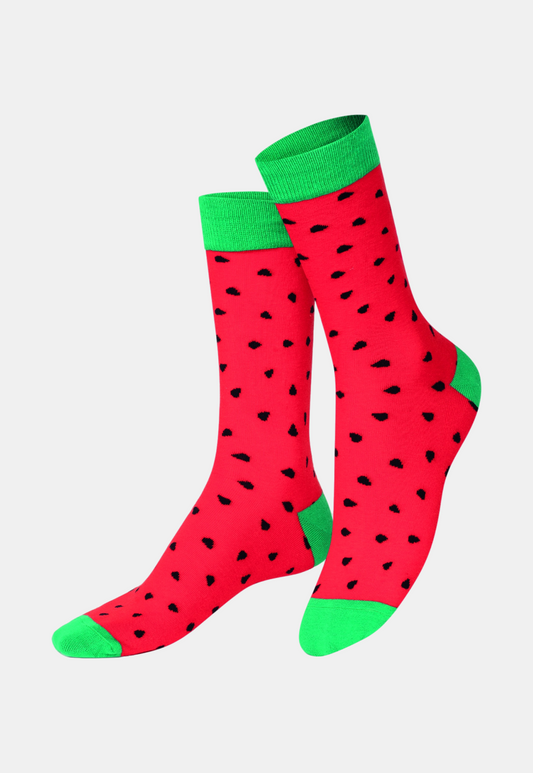White Smoke זוג גרביים Fresh Watermelon EMS