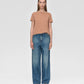 Dim Gray ג׳ינס לנשים ארוך Aiyas 4573 - Wide Leg Fit MINIMUM