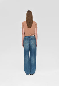Lavender ג׳ינס לנשים ארוך Aiyas 4573 - Wide Leg Fit MINIMUM