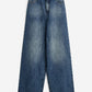 White Smoke ג׳ינס לנשים ארוך Aiyas 4573 - Wide Leg Fit MINIMUM