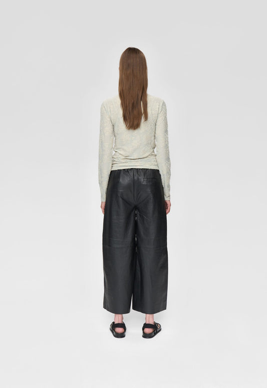 Dark Slate Gray חולצת שרוול ארוך לנשים Pernilles LS Blouse MINIMUM
