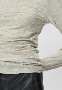 Gray חולצת שרוול ארוך לנשים Pernilles LS Blouse MINIMUM