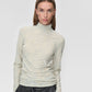 Light Gray חולצת שרוול ארוך לנשים Pernilles LS Blouse MINIMUM