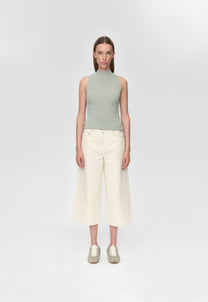 Antique White טופ סריג לנשים Zita Knit MINIMUM