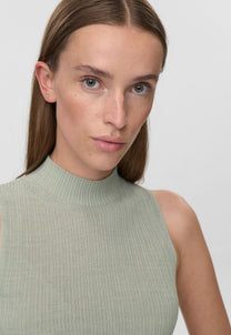 Dark Gray טופ סריג לנשים Zita Knit MINIMUM