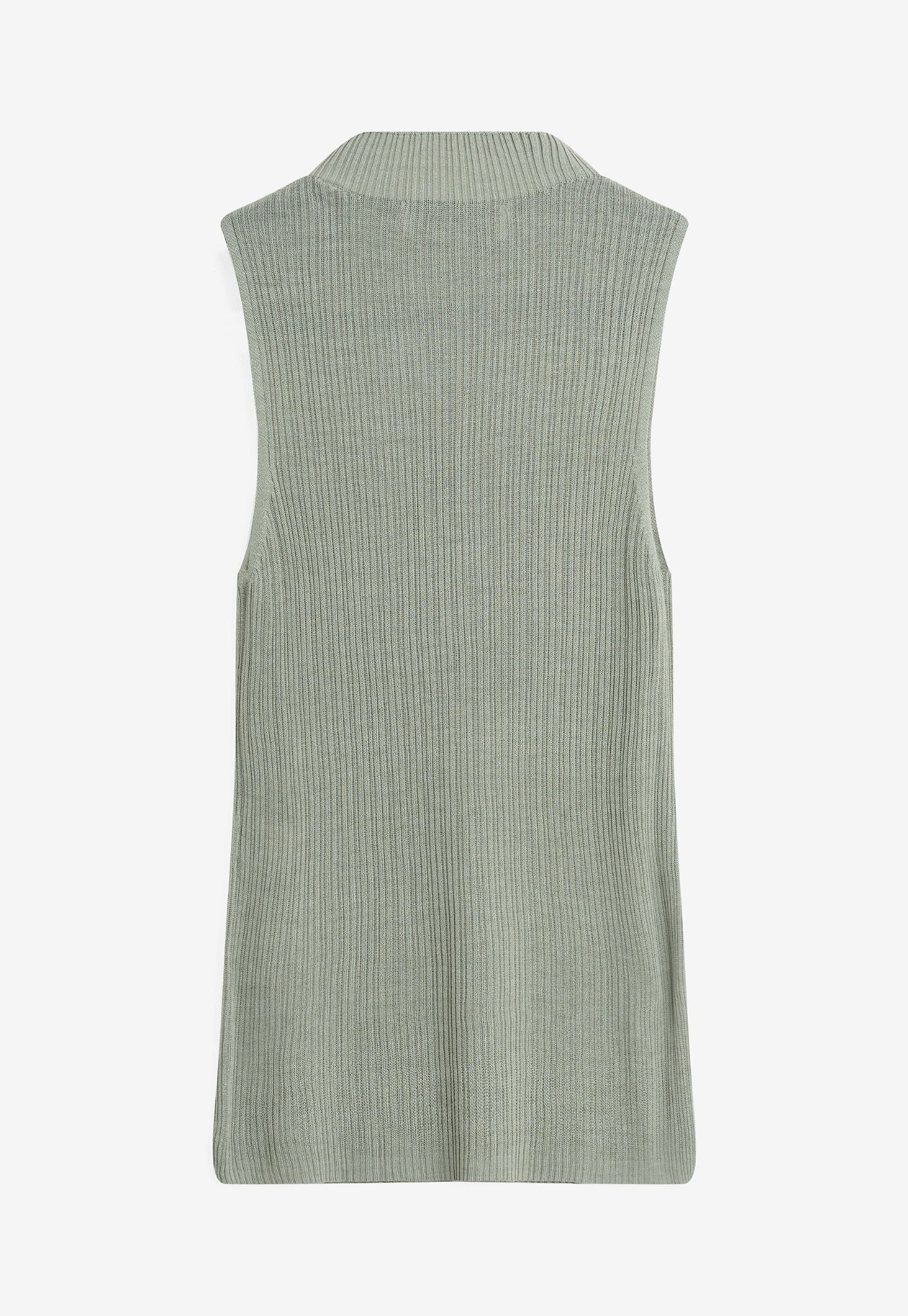 Dark Sea Green טופ סריג לנשים Zita Knit MINIMUM