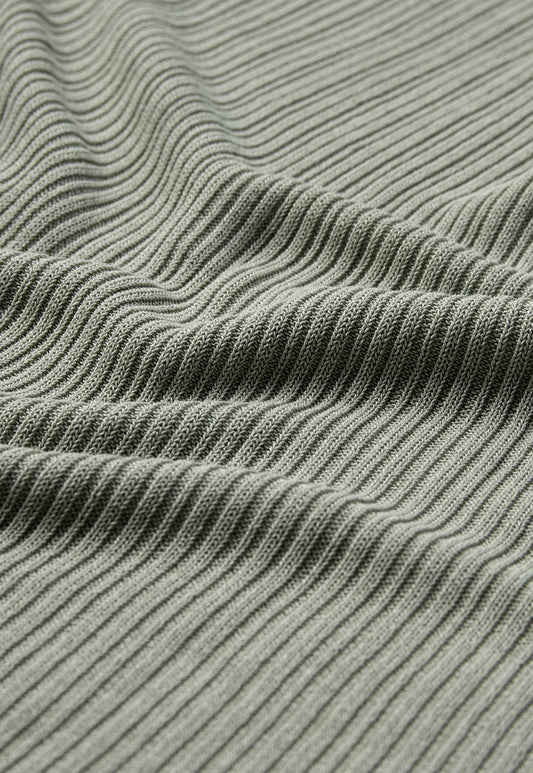 Dark Sea Green טופ סריג לנשים Zita Knit MINIMUM