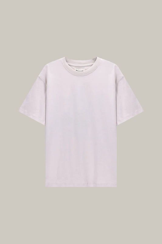 Light Gray THE STREGNTH T-SHIRT טי שירט קצרה EMILY