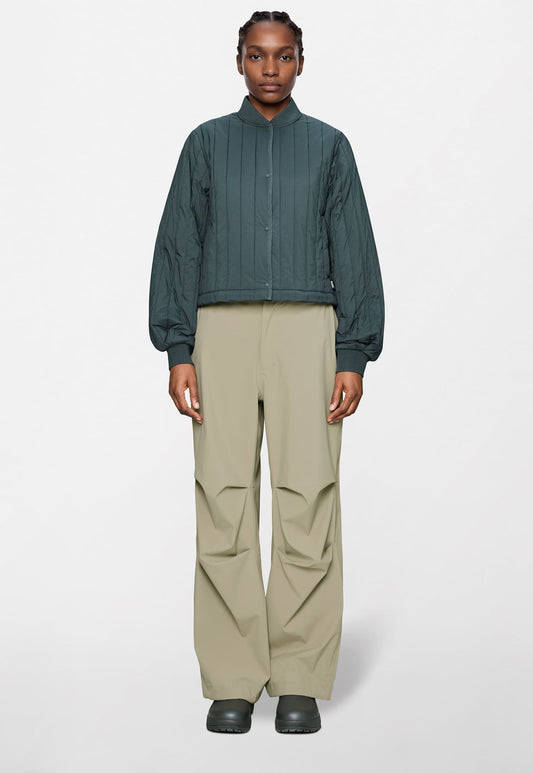 Lavender ג'קט בומבר Rains Banja Liner Bomber W לנשים RAINS