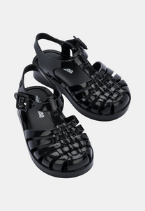 White Smoke סנדלים בסגנון שקפקפים לתינוקות MELISSA