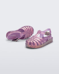 Lavender סנדלים בסגנון שקפקפים לתינוקות Possession MELISSA